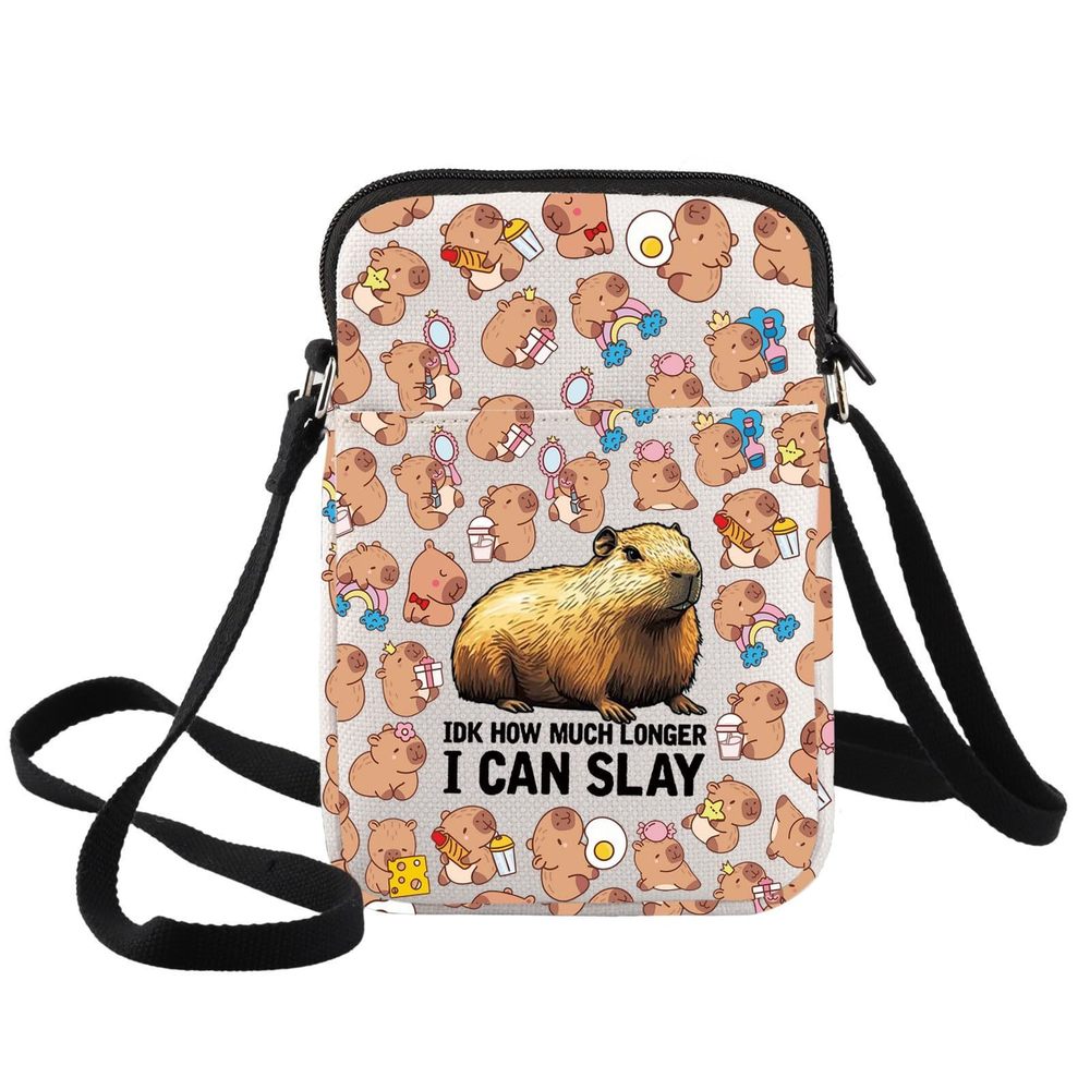 Capybara Crossbody Bag Capybara Lover Gift Capybara Sling Bag Capybara :')